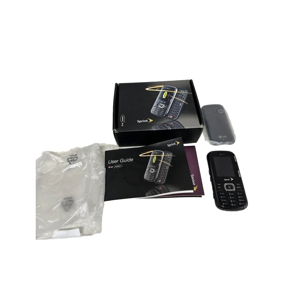 LG Rumor 2 (Sprint) Slide Phone - Vintage With Battery Box Manual